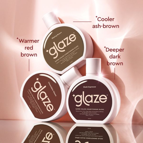 Glaze Gloss sublimateur de couleur Blazing Brown 190ml wellna.ch