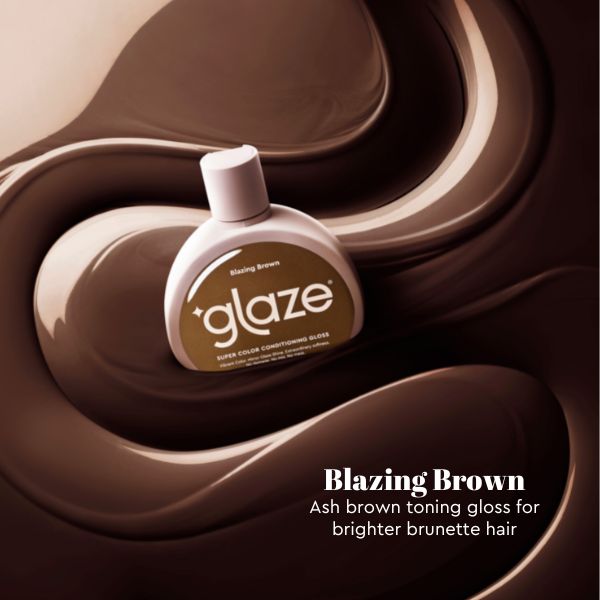 Glaze Gloss sublimateur de couleur Blazing Brown 190ml wellna.ch