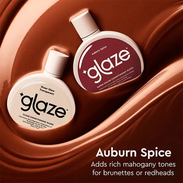 Glaze Gloss sublimateur de couleur Auburn Spice 190ml wellna.ch