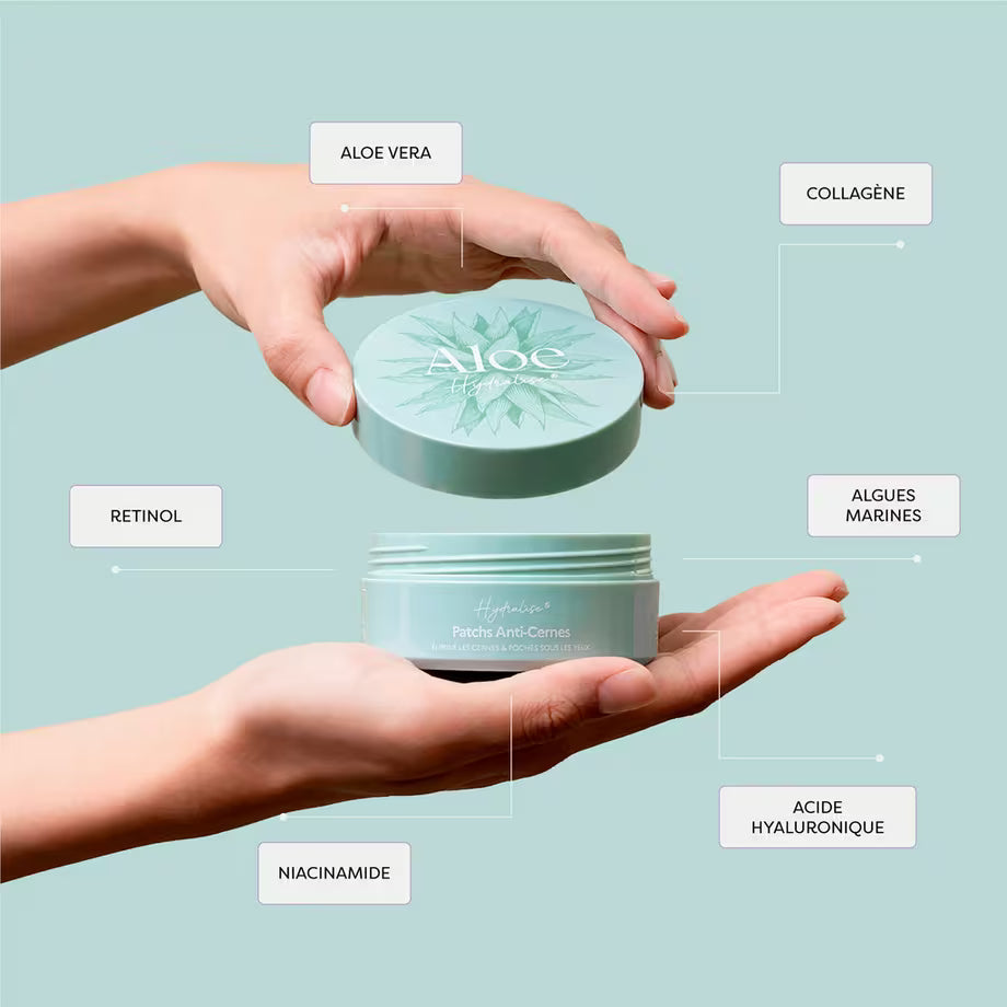 Aloe Paris - Patchs Anticernes Hydralise® – 30 Paires wellna.ch