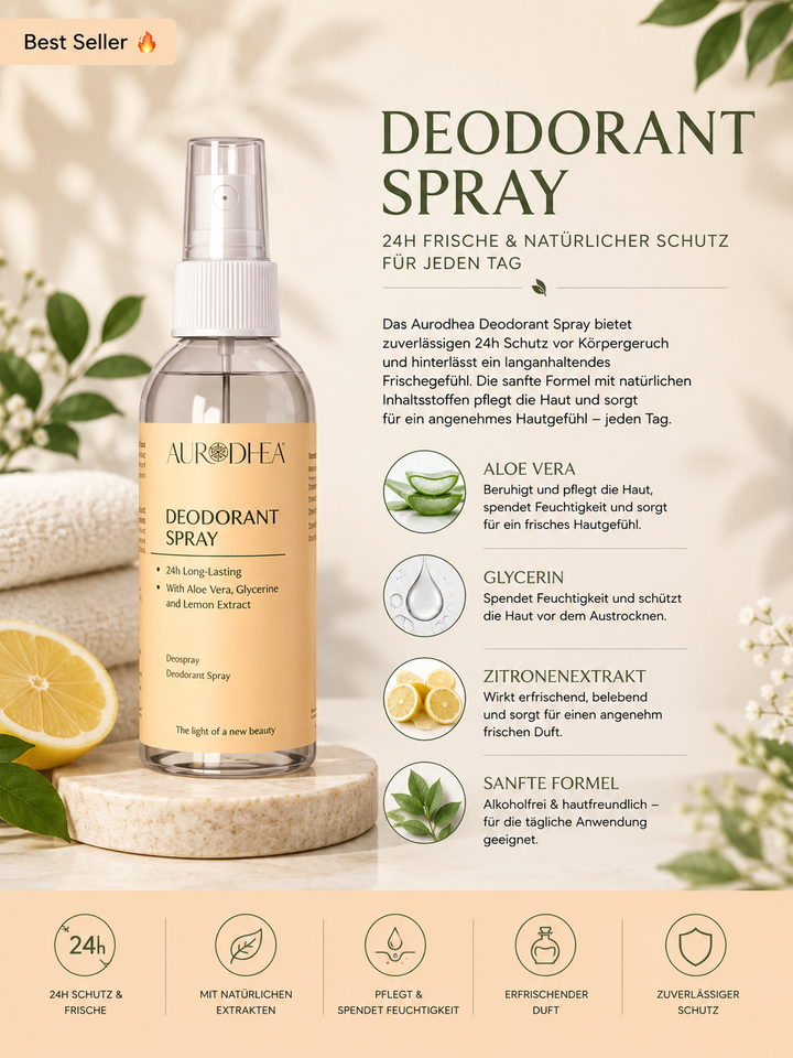 Deospray mit langanhaltendem Schutz | 24H
