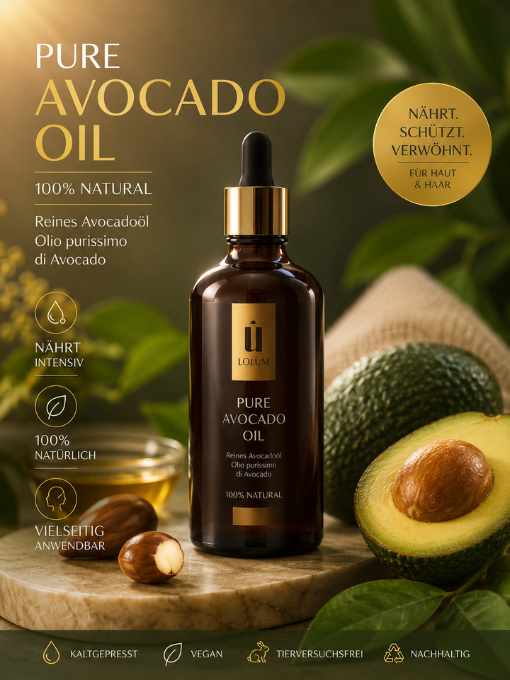 REINES AVOCADOÖL - LOLUM